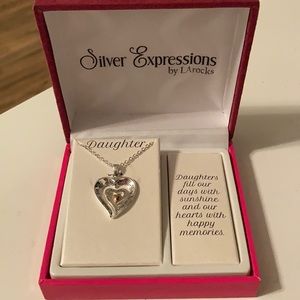 Silver Expressions by LArocks Necklace- Daughter